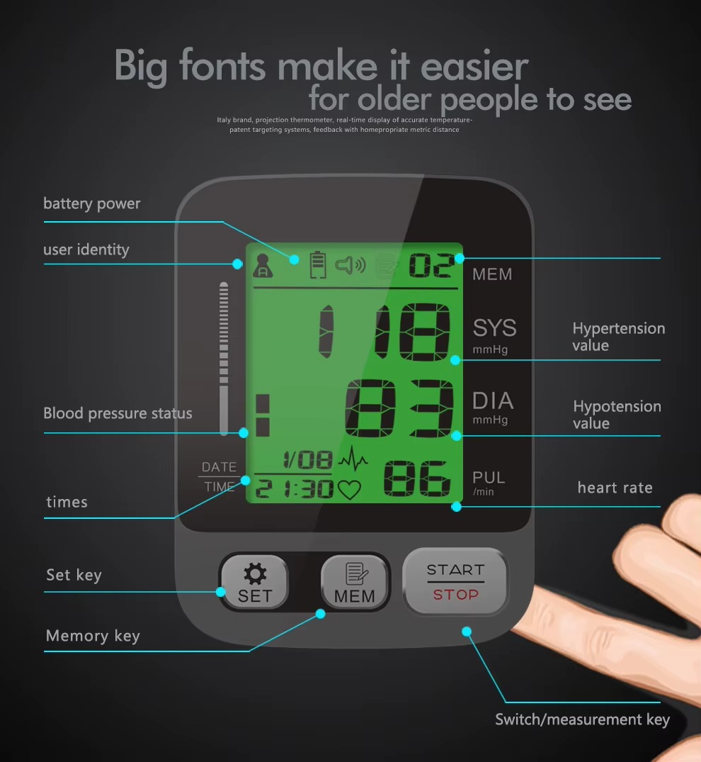 Premium Blood Pressure Monitor