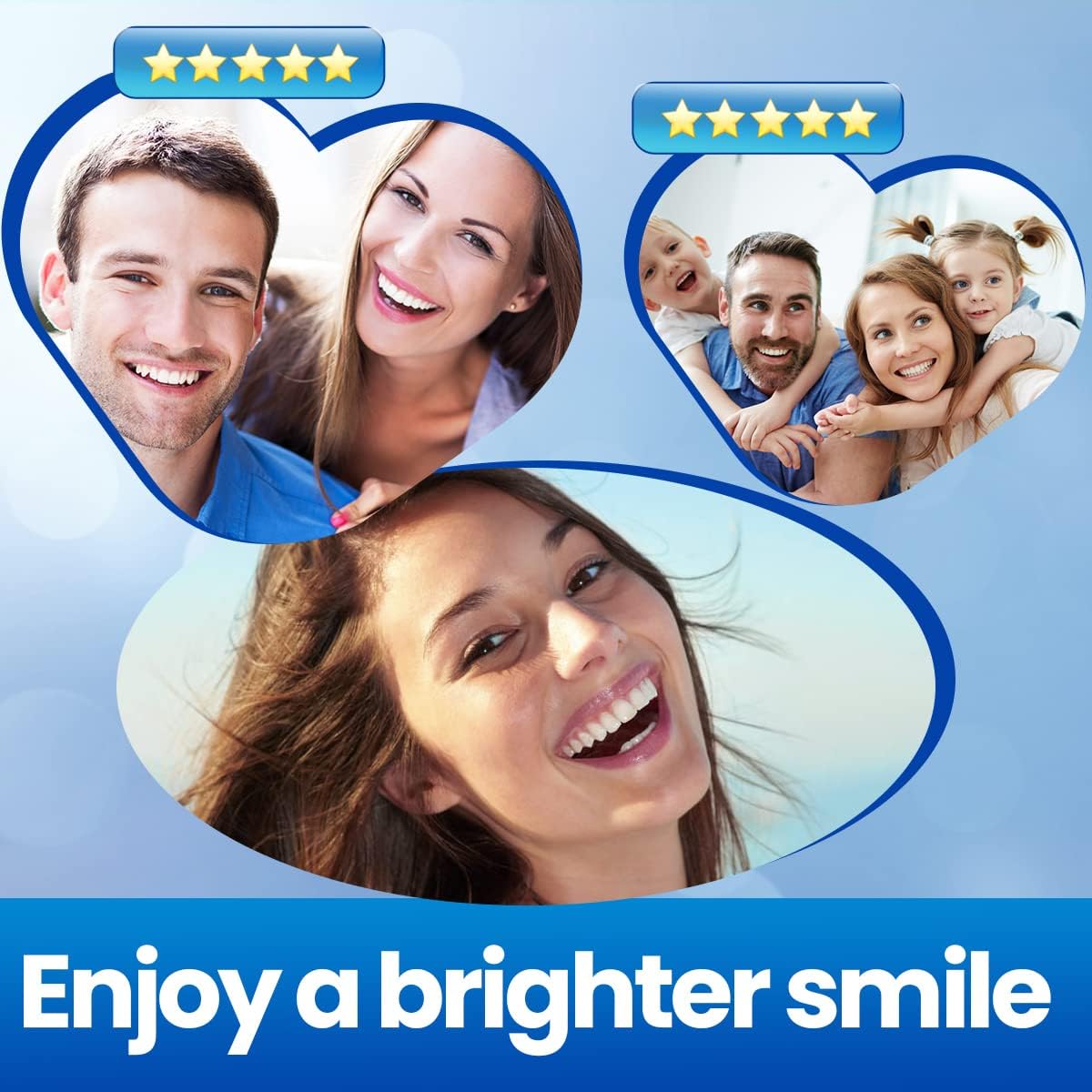 5D Teeth Whitening Strips