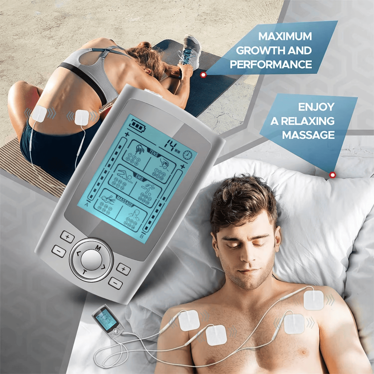 Tens Machine Premium 36 Modes for Effective Pain Relief