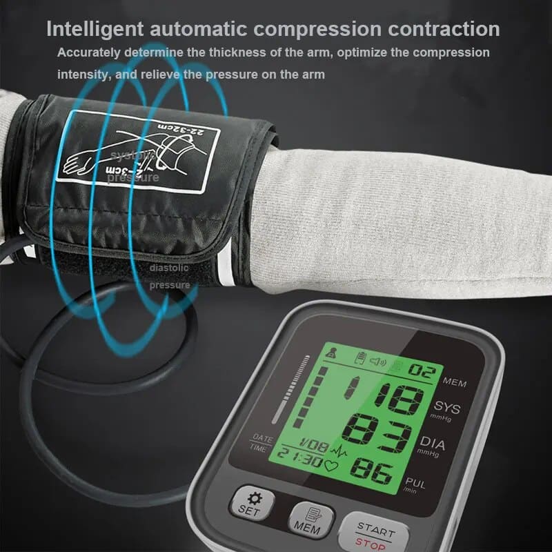 Digital Upper Arm Blood Pressure Monitor