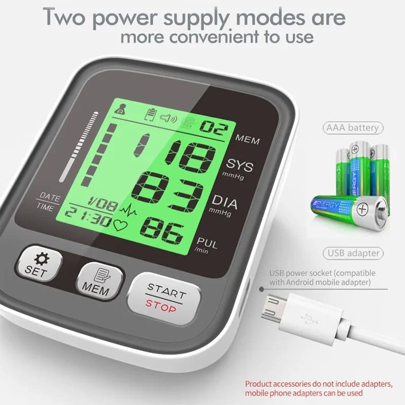 Digital Upper Arm Blood Pressure Monitor