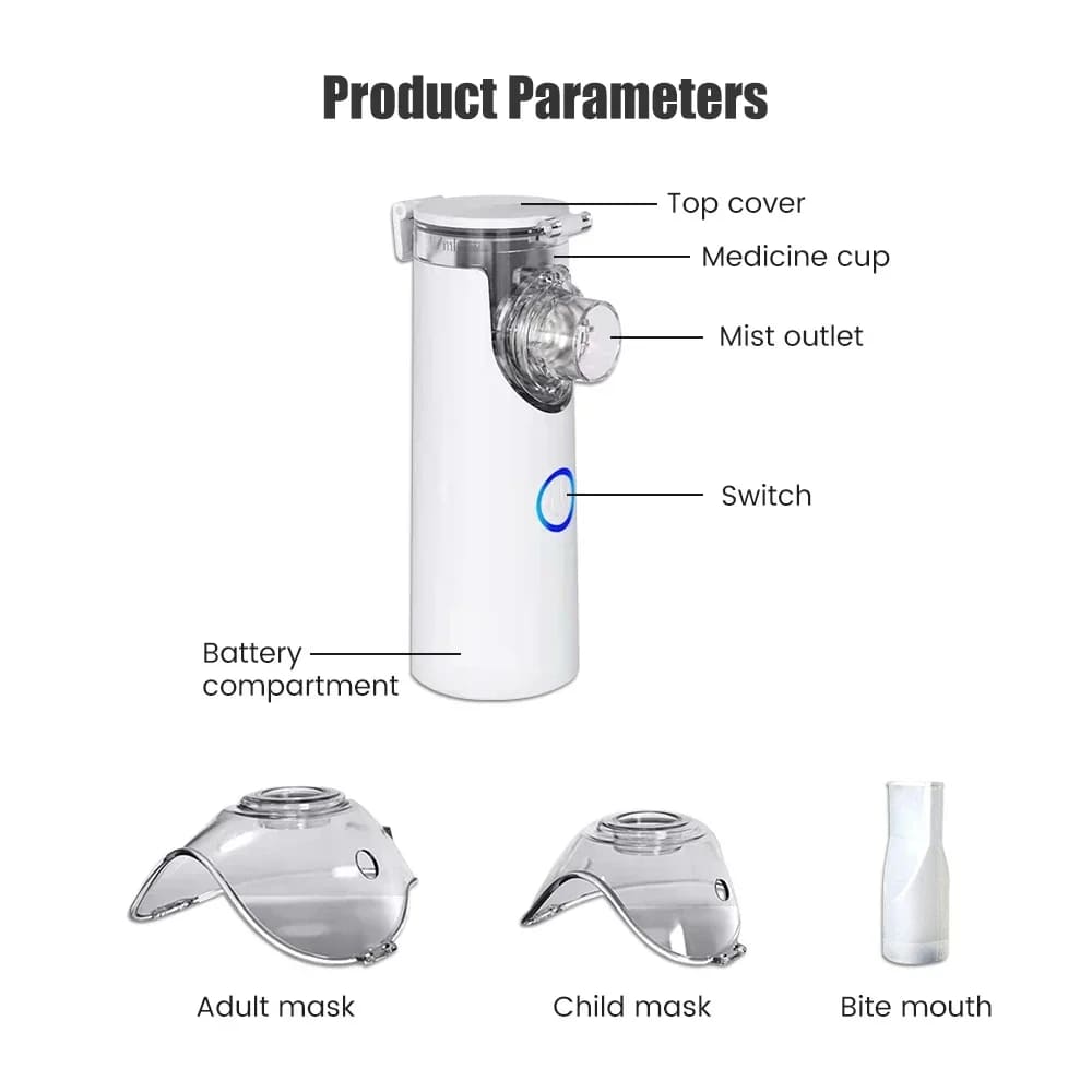 Portable Nebulizer for Adults & Kids