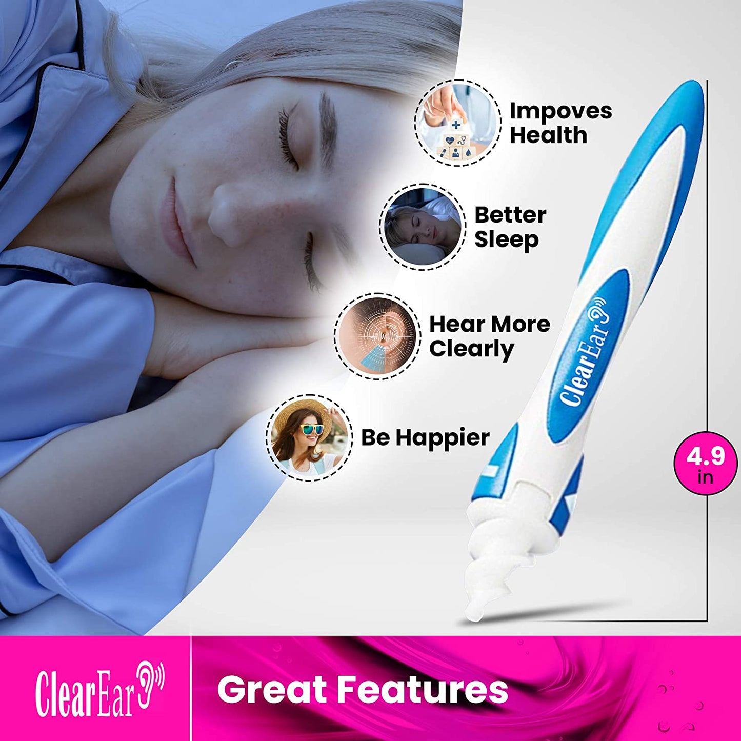 Ear Wax Remover + 24 Tips